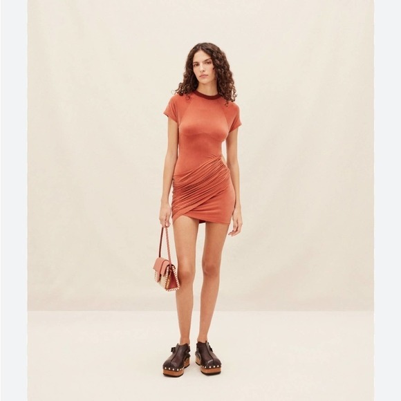 Jacquemus Rust Mini Dress - Picture 16 of 16